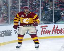 He played for the many NHL teams including Calgary Flames, Dallas Stars, New Jersey Devils, Anaheim Ducks and many more He played for the many NHL teams including Calgary Flames, Dallas Stars, New Jersey Devils, Anaheim Ducks and many more.